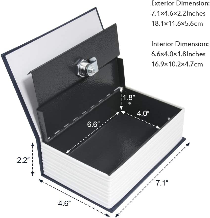 (Free Delivery) Secret Lock Book Safe Box📚🔒