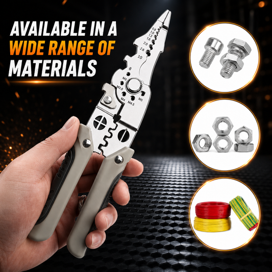 (Free Delivery) Multifunctional Wire Stripper Crimper Cable Cutter 🧰