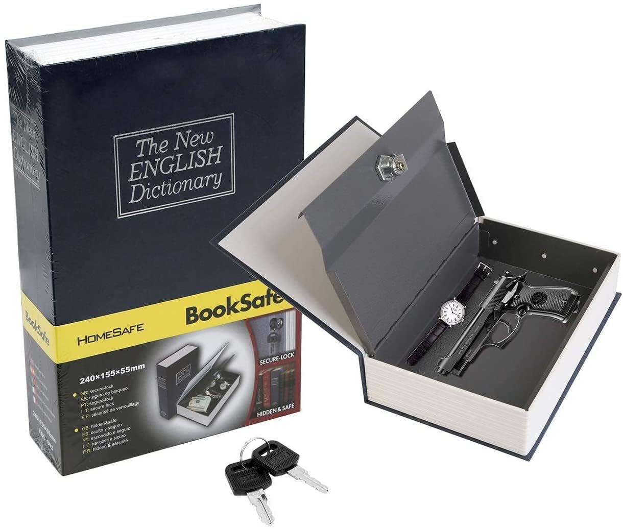 (Free Delivery) Secret Lock Book Safe Box📚🔒