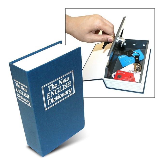 (Free Delivery) Secret Lock Book Safe Box📚🔒