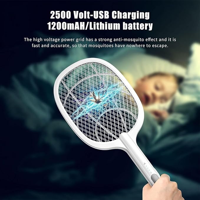 Rechargeable Mosquito Killer Racket ⚡🦟