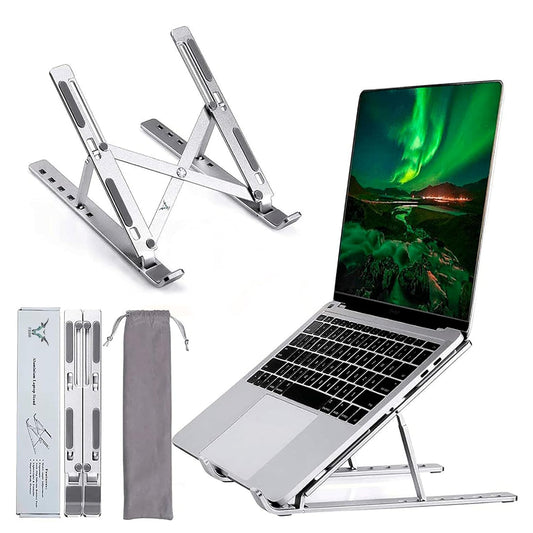 (Free Delivery) Aluminium Foldable Laptop Stand