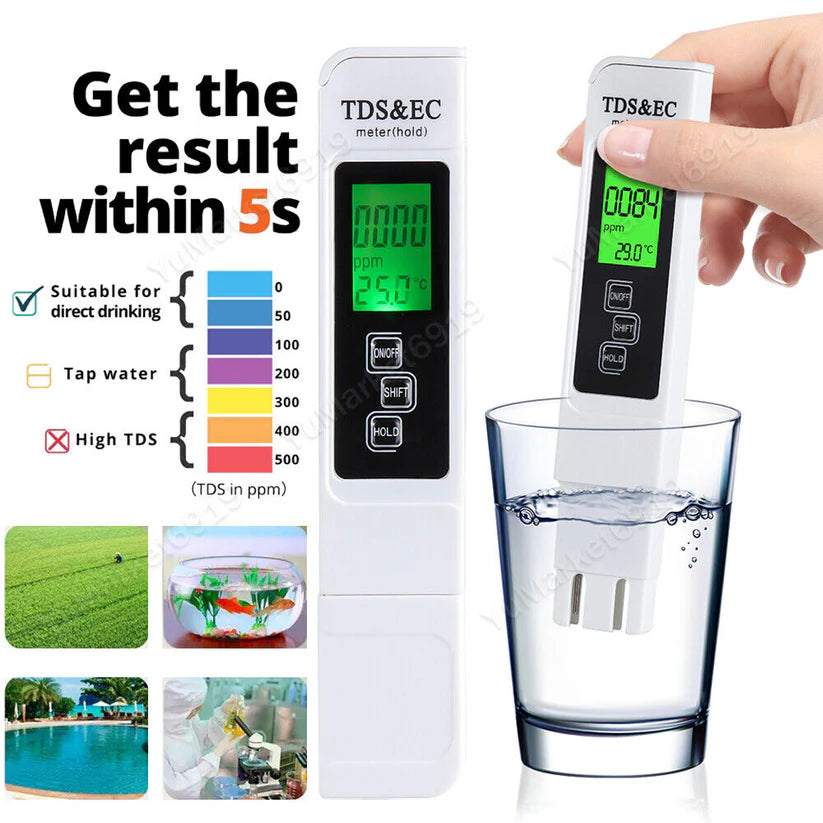 TDS Meter Water Quality Testing Pen